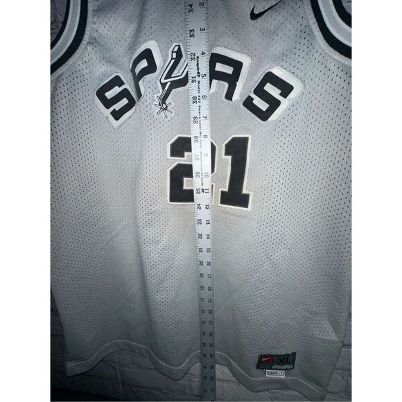 Tim Duncan #21 San Antonio Spurs Nike Authentic Jersey – Size XL +2 Length - Picture 8 of 8